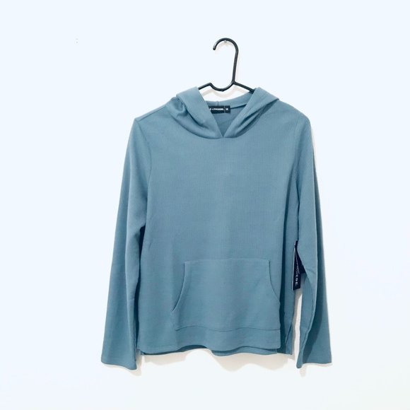 New Women's Pale Blue Hoodies by ZOE + PHOEBE - Picture 1 of 5